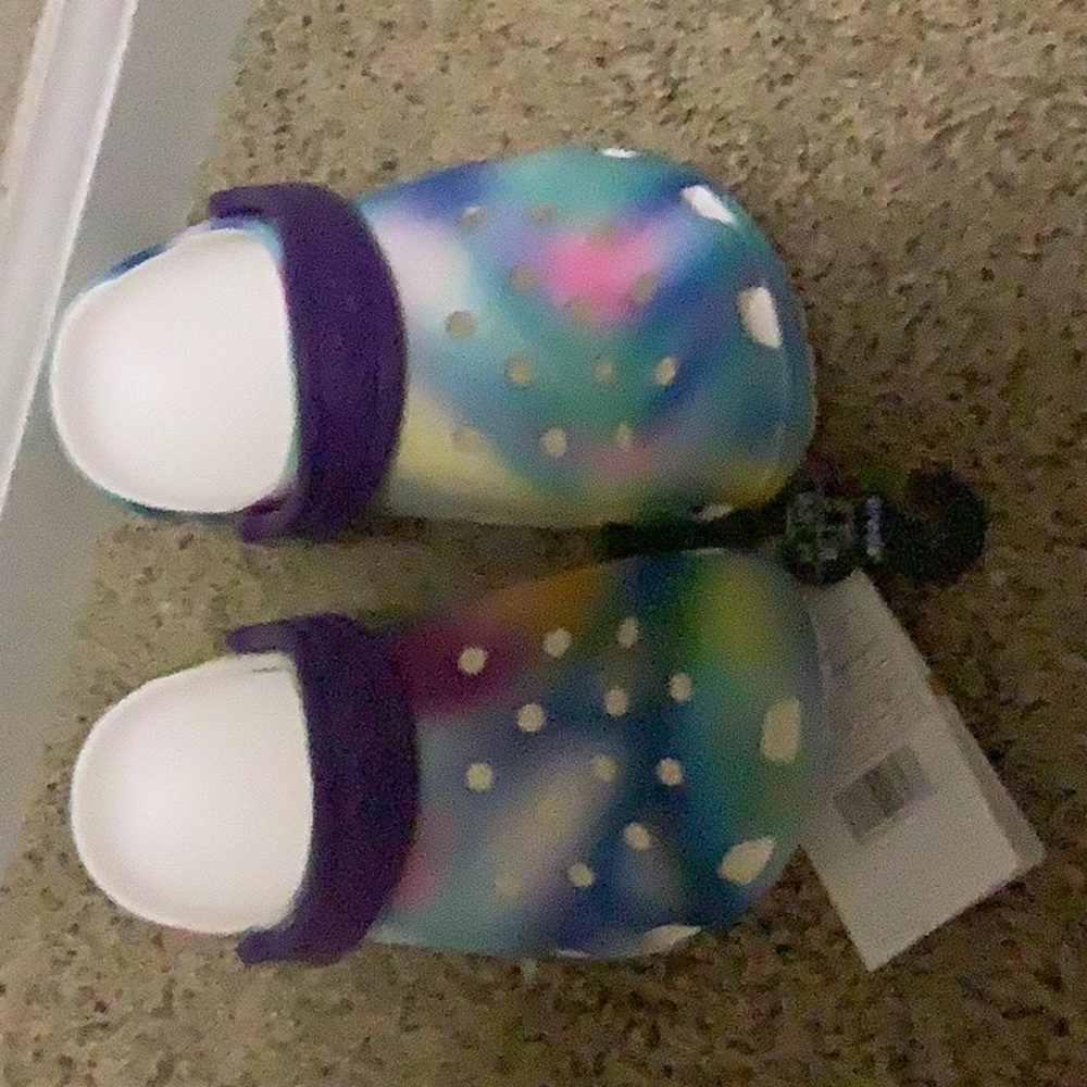 Brand new little kids crocs